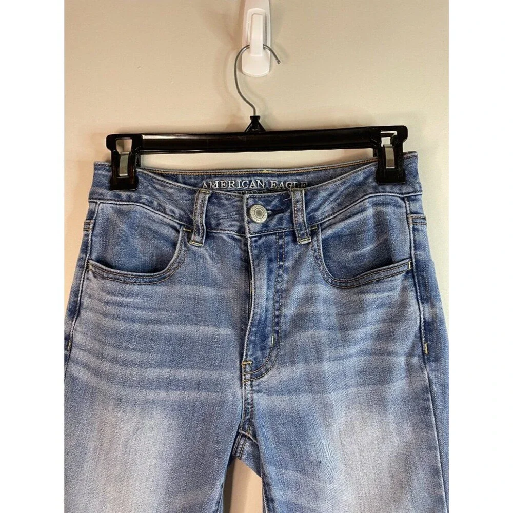 American Eagle Outfitters Super Stretch High Rise Jeggings Jeans Size 2 Short